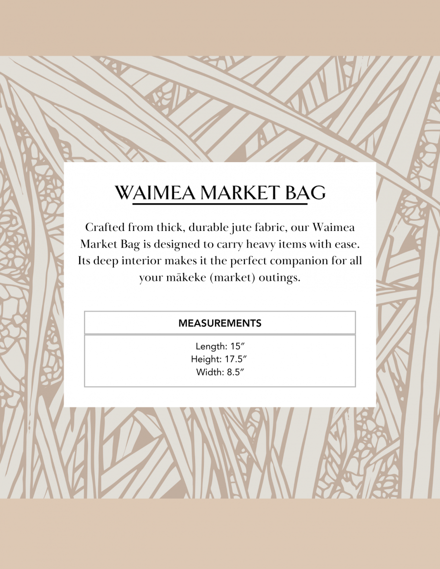 WAIMEA MARKET BAG